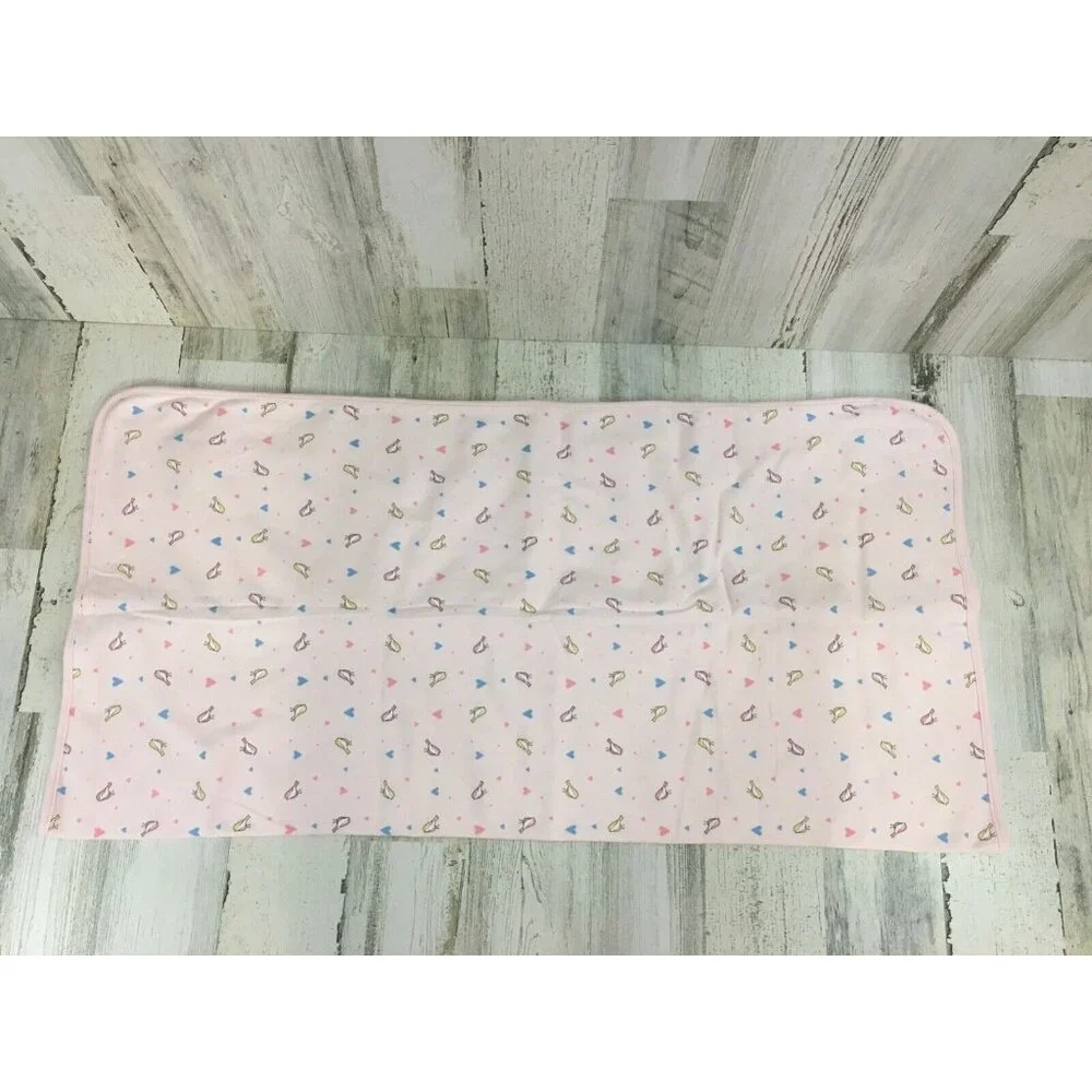 Janie and Jack Pink Bird Print Baby Matching Set